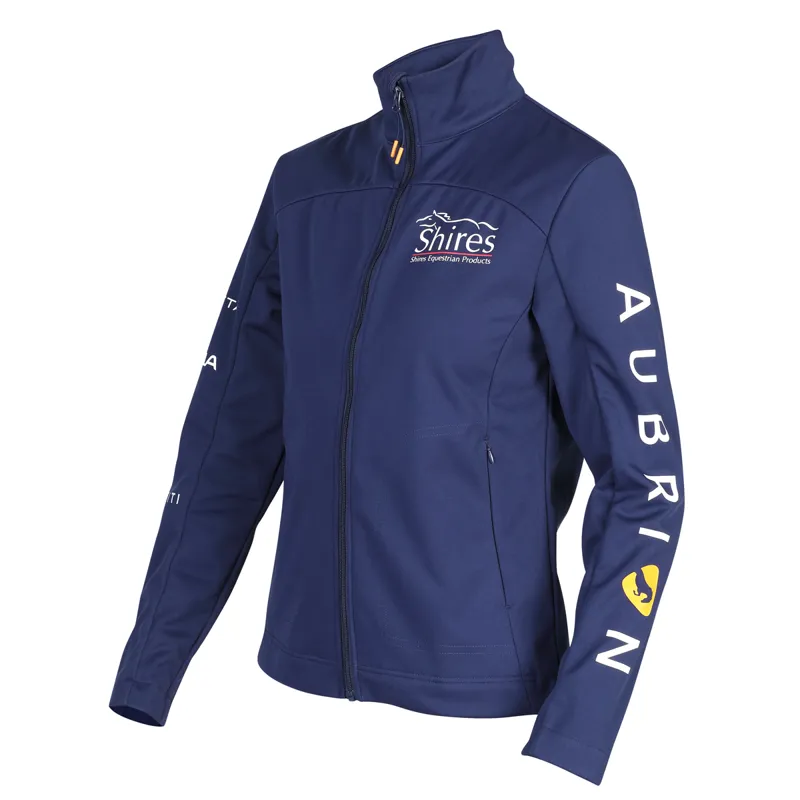 Aubrion Unisex Branded Softshell Jacket - Navy